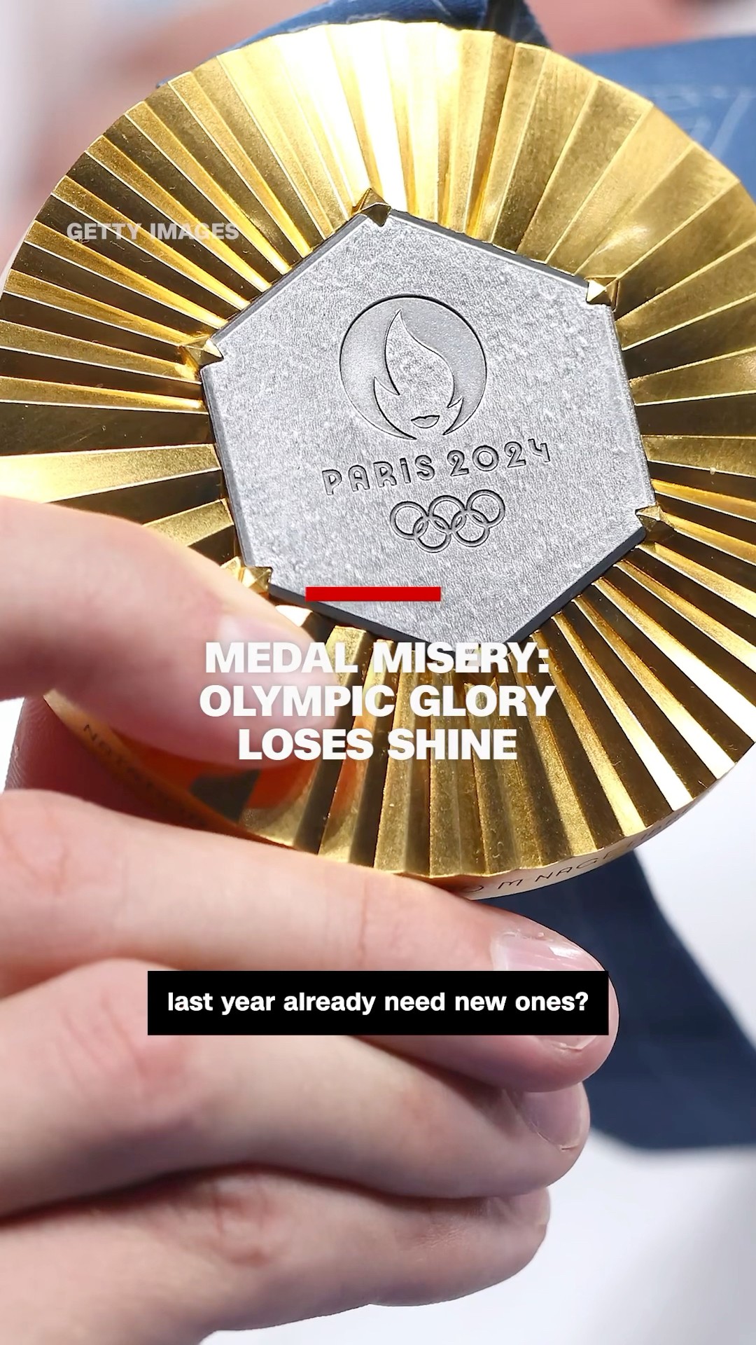 Medal misery: Olympic glory loses shine