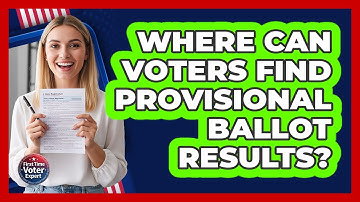 Where Can Voters Find Provisional Ballot Results?