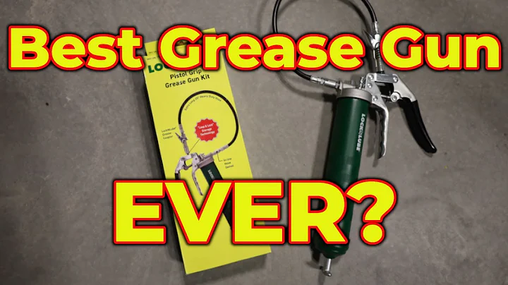 LockNLube Heavy Duty Pistol Grip Grease Gun | LockNLube Grease Gun Coupler