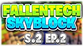 Fallentech Skyblock episode 2 : Island improved and opening calisto gkit