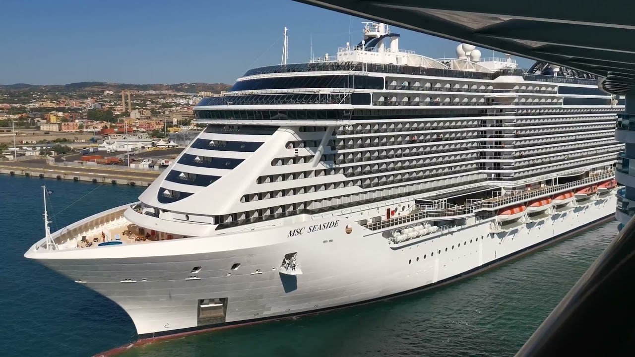 MSC SEASIDE PARTENZA DA CIVITAVECCHIA