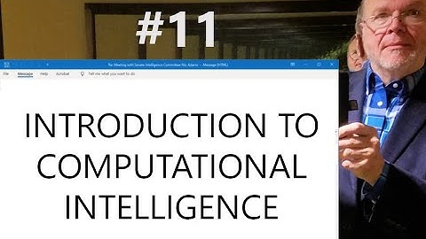 11- Intro to Computational Intelligence - Search