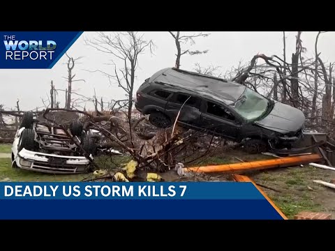 Deadly US Storm Kills 7, May Intensify Today | Tornado Sweep From Texas To Ohio | The World Report