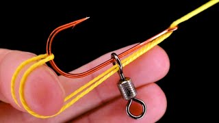 Only 10% of anglers know this fishing knots. Try it for sure!