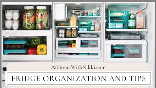 HOME ORGANIZATION: Fridge Organization and Tips I hope you enjoy the video where I share with you how I organize my fridge. Additonal pictures and links to where you can buy all