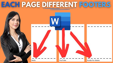 How To Have Different Footers On Each Page In Word {Full Guide}