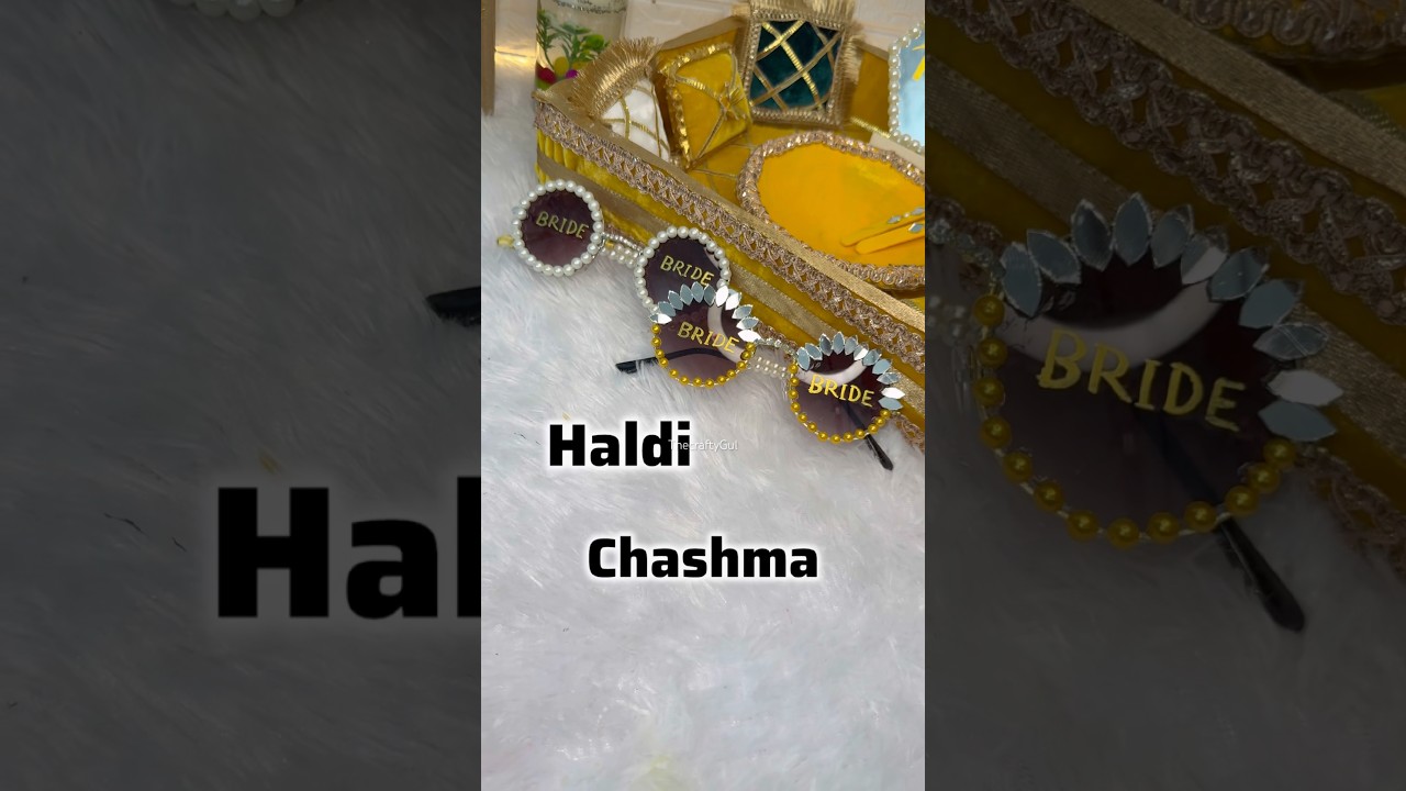 Haldi ceremony chashma 