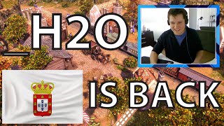 _H2O💦is BACK and playing the Portuguese!!😨 [Age of Empires 3: Definitive Edition]