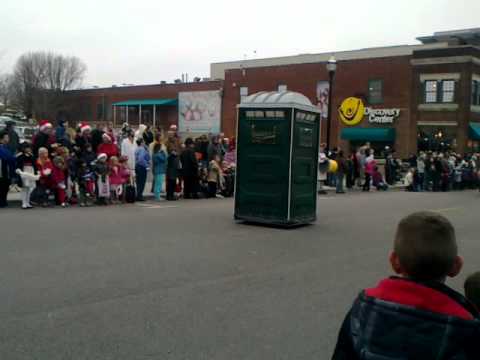 porta potty springfield mo christmas parade 2012 youtube springfield mo christmas parade 2019