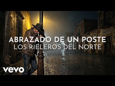 Los Rieleros Del Norte - Abrazado De Un Poste (Visualizer)