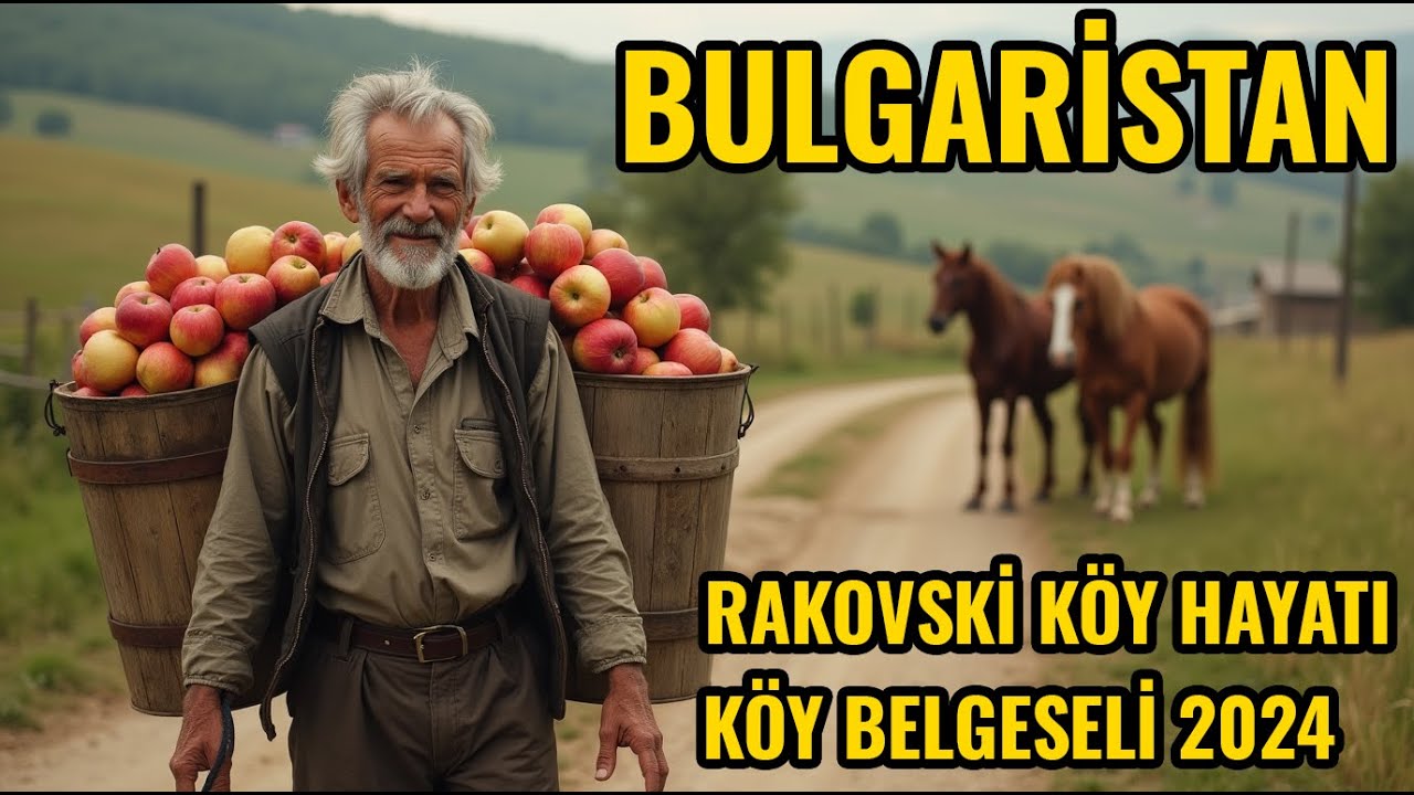 BULGARİSTAN RAZGRAD ZİNCİRLİ KUYUCUK KÖY HAYATI | BULGARİSTAN KÖY YAŞAMI BELGESELİ 2024