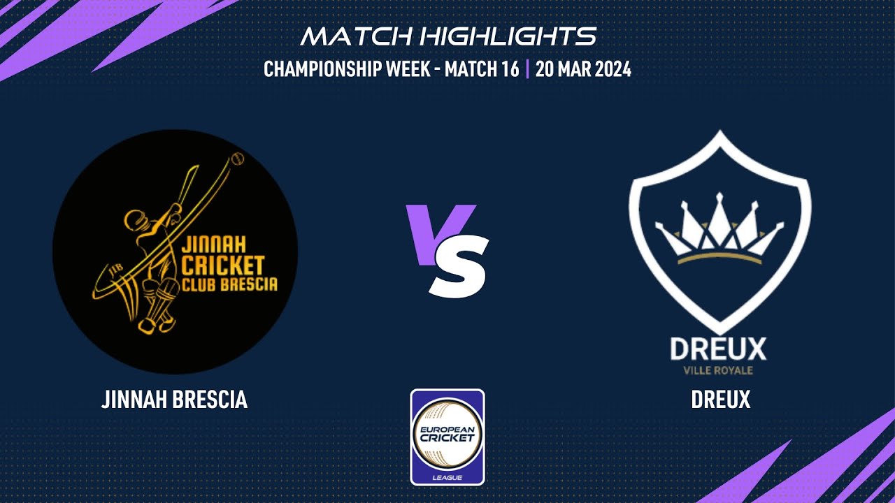 Championship Week, Match 16 - JIB vs DRX | Highlights | ECL 2024 | 20 March 2024 | ECL24.114