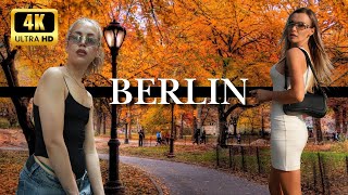 4K Walking in Berlin 🇩🇪 | Autumn City Walk 2025 🍁 | Relaxing Street Tour in Germany