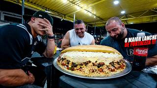 VERONEZI ENFRENTOU O MAIOR LANCHE DE FORTALEZA UM DIA ANTES DO CAMPEONATO COM DIONE E LOBO !!