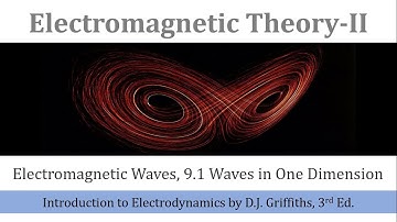 11b. Sinusoidal Wave: Wave in One Dimension | Electromagnetic Theory II | Griffiths Electrodynamics