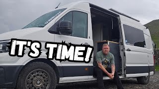 MOVING INTO MY CAMPERVAN