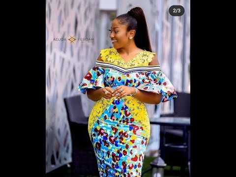 African Print Designs Fascinating Stylish African Dresses For Creative Ladies Ankara Youtube