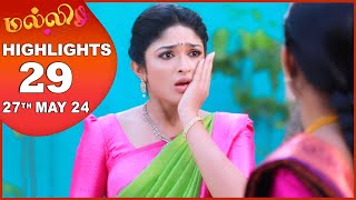 Malli Serial | EP 29 Highlights | 27th May 2024 | Nikitha | Vijay | Saregama TV Shows Tamil
