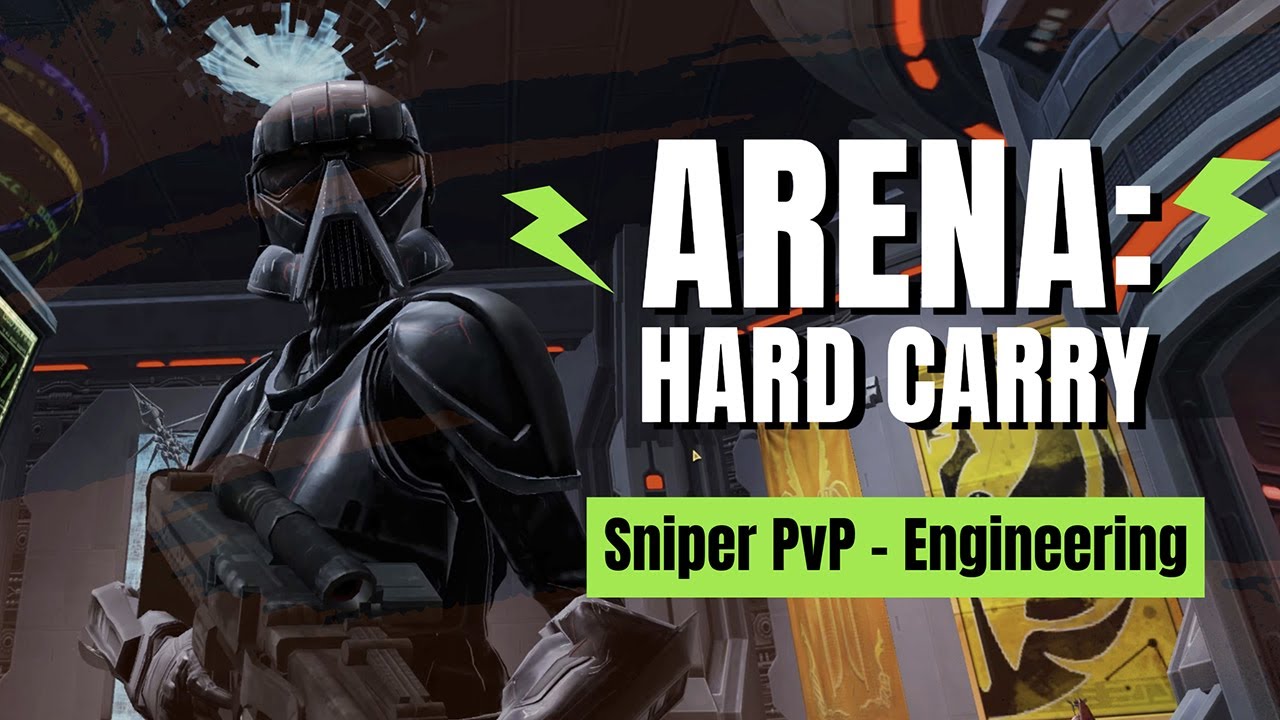 Arena PvP - Hard Carry (Mandalorian Battle Ring) | Sniper - Engineering - PvP 7.6