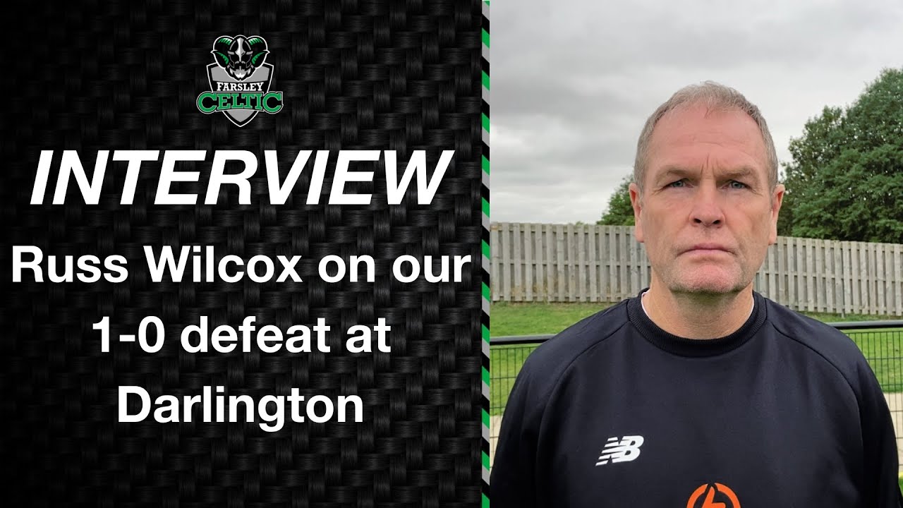 Read the full article - Post-Match Reaction: Russ Wilcox vs Darlington (A)