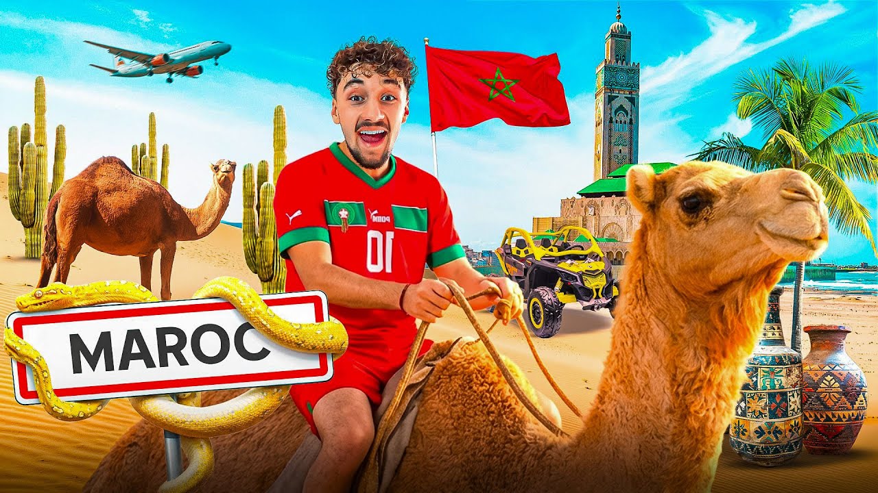 JE PARS DÉCOUVRIR MARRAKECH 😱🇲🇦 ??! ( c'est vraiment une ville de fou.. )