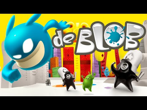[de Blob] [PS4 PRO] [PS Now] [Первый запуск]