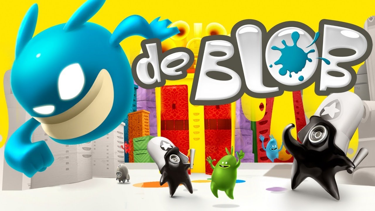 [de Blob] [PS4 PRO] [PS Now] [Первый запуск]