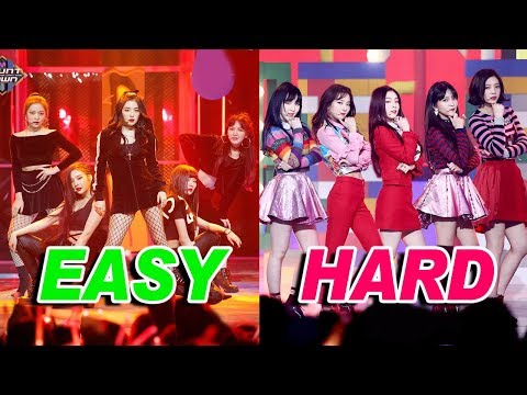 EASY to HARDEST RED VELVET DANCES EASY to HARDEST RED VELVET DANCES