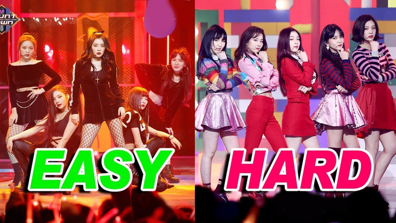 EASY to HARDEST RED VELVET DANCES