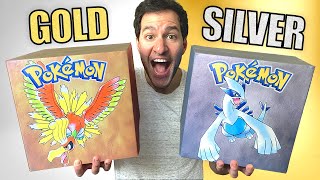 GOLD vs SILVER Pokemon Mystery Box!