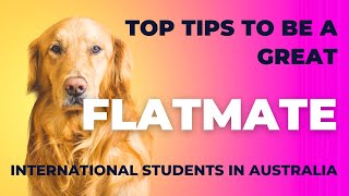 Top Tips To Be A Great Flatmate in Australia / International Students