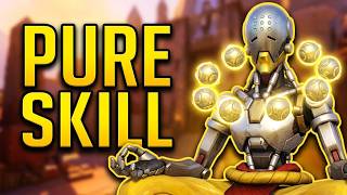 Pure Skill (Totally Not Luck) Zenyatta Volley Kills | Overwatch