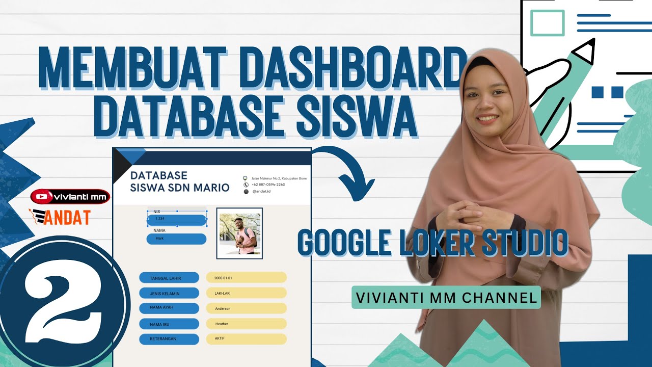 PART 2 MEMBUAT DATABASE SISWA INTERAKTIF CARA MENAMBAHKAN FOTO Part 2 membuat database siswa interaktif cara menambahkan foto