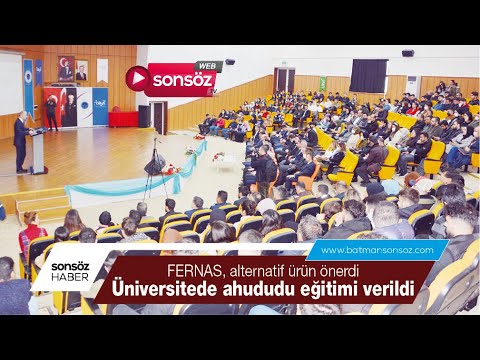 &Uuml;NİVERSİTEDE AHUDUDU EĞİTİMİ VERİLDİ