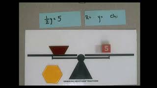 Hands on Equations Fractions Lesson 1