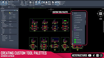 Creating Custom Tool Palettes - Structural Drafting Tips with AutoCAD