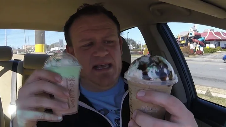 McDonald's ☆CHOCOLATE SHAMROCK SHAKE☆ Food Review!!!