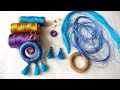 Silk thread tassel earrings making| Latest silk thread tassel earring|| CC 129