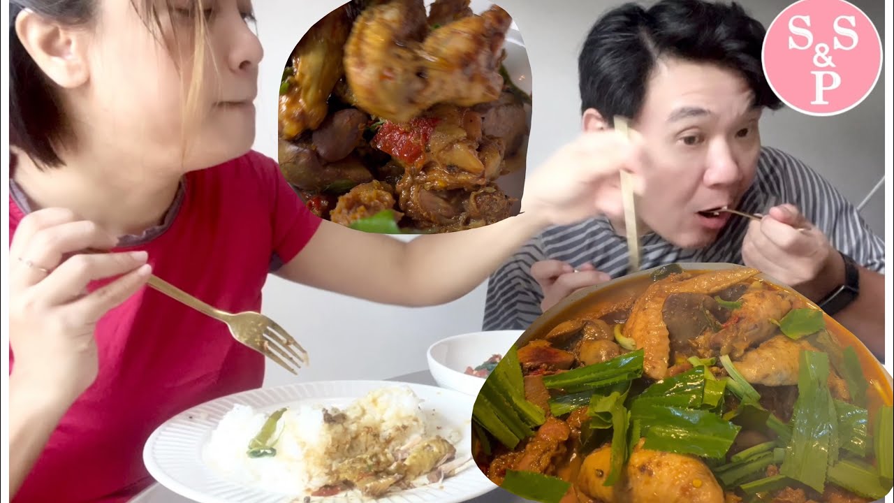 ကြက်သားပူစပ်ချက် Hot and spicy chicken curry