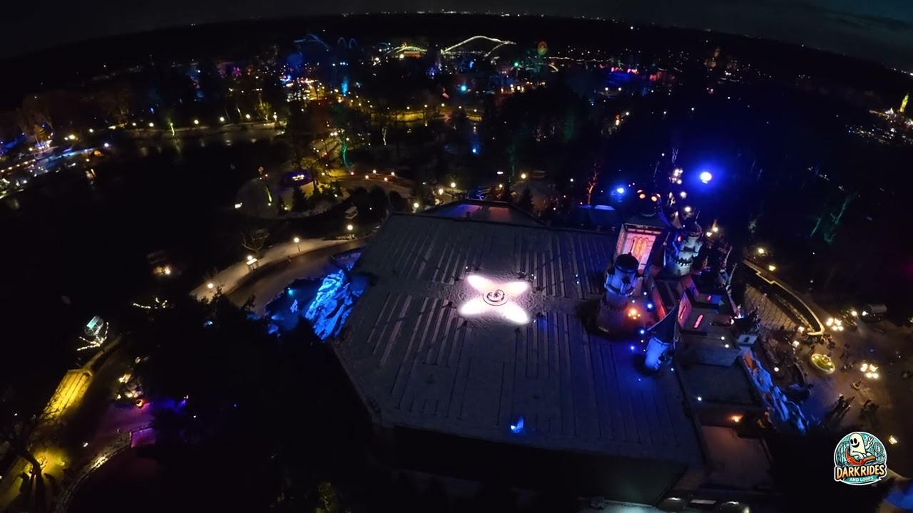 Pagode, Efteling, Intamin (Night, 4K, 2026)