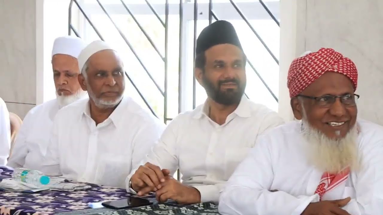 பள்ளிவாசல் வாகிஃப்களில்  ஹாஜி சமீர் உரை | 📕 : சேலம் காதர் ரஹீமா மஸ்ஜித் திறப்பு விழா