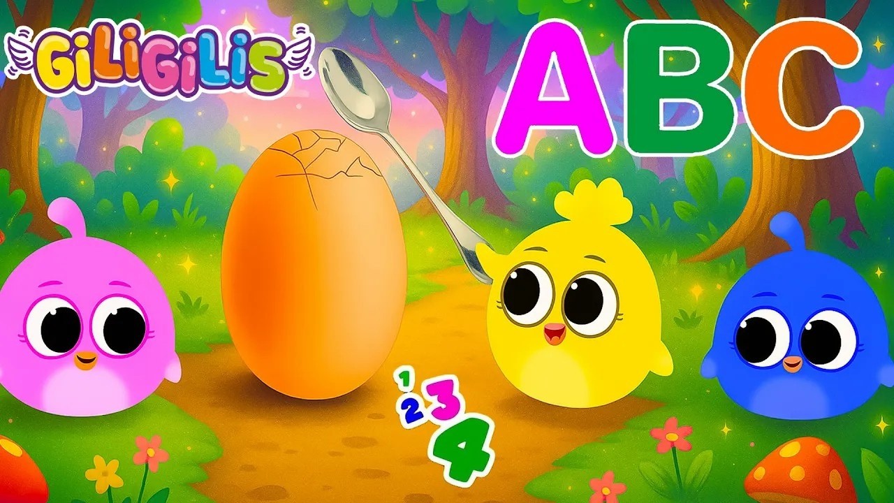 ABC & 123 Learning Time | Colorful Songs, Cute Chicks, and Magical Forest Adventures