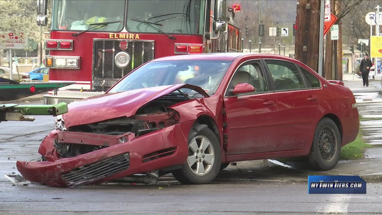 Drivers hospitalized after twocar crash in Elmira YouTube