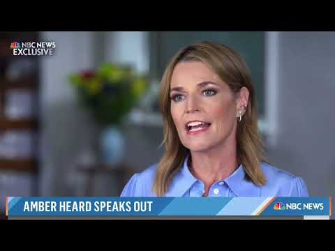 Amber Heard Breaks the Silence NBC Interview