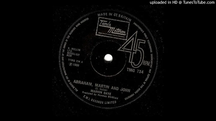 Marvin Gaye - Abraham, Martin & John