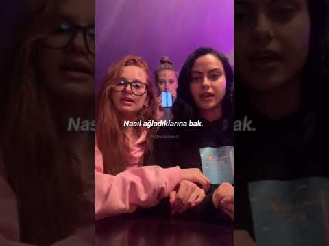 Lili Reinhart,Camila Mendes Ve Madelaine Petsch Şarkı Söylüyorlar Türkçe Çeviri ~Translation C