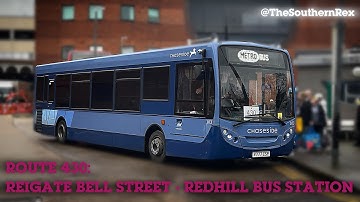 Chaseside ADL Enviro 200 (103 | V777 CSP) Reigate Bell Street - Redhill Bus Station | Route 430