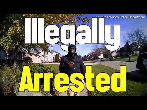 OFFICERS ILLEGALLY ARREST MASTERS STUDENT