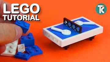 LEGO Ping Pong Table (Tutorial)