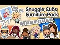 Snuggle Cubs Furniture Pack Makeover - Toca Life Worlds